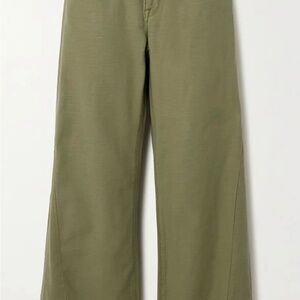 FRAME Denim Olive Wide Leg Jeans NWOT. SZ 27 (US 4)